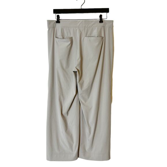 Athleta tribeca cropped pants grey sz 10 - Picture 8 of 11